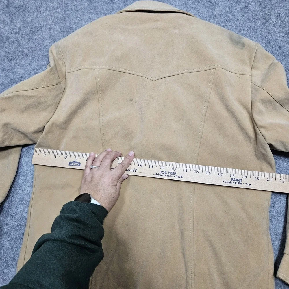 Vintage Brad Whitney Leather Shooting Sport Coat‎ Jacket Mens Size 40 S/M